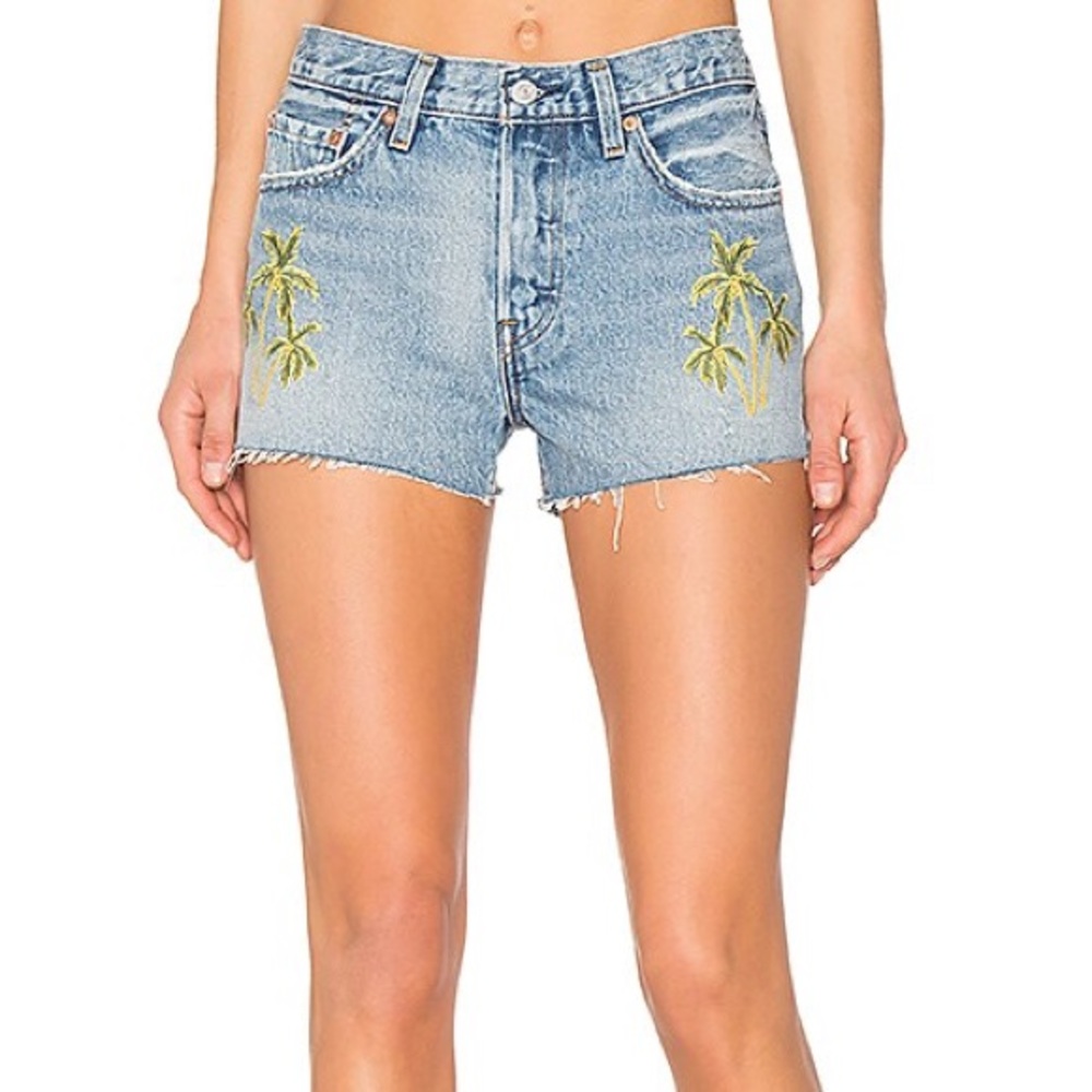 Levi’s Denim Palm Tree Short